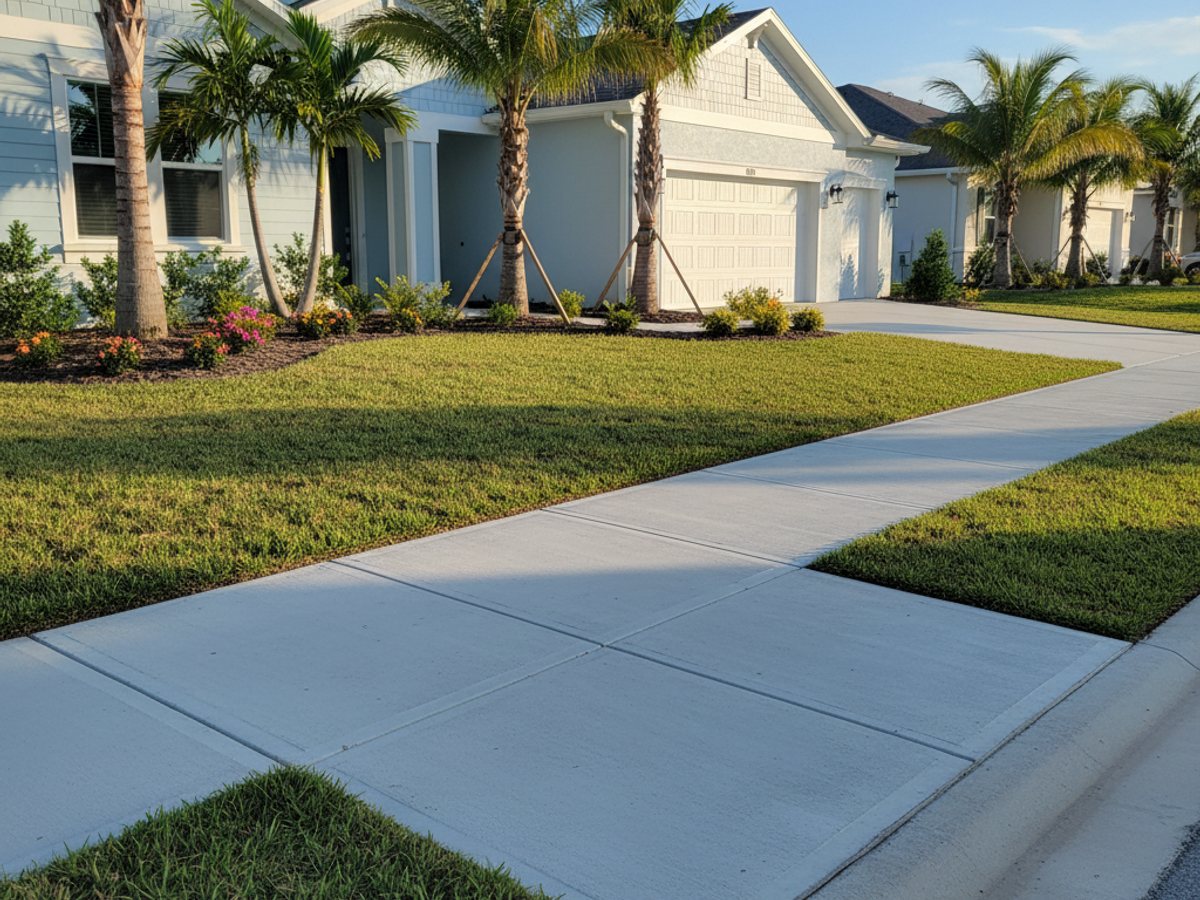 Concrete Repair completed by New Look Concrete in Port Orange, FL
