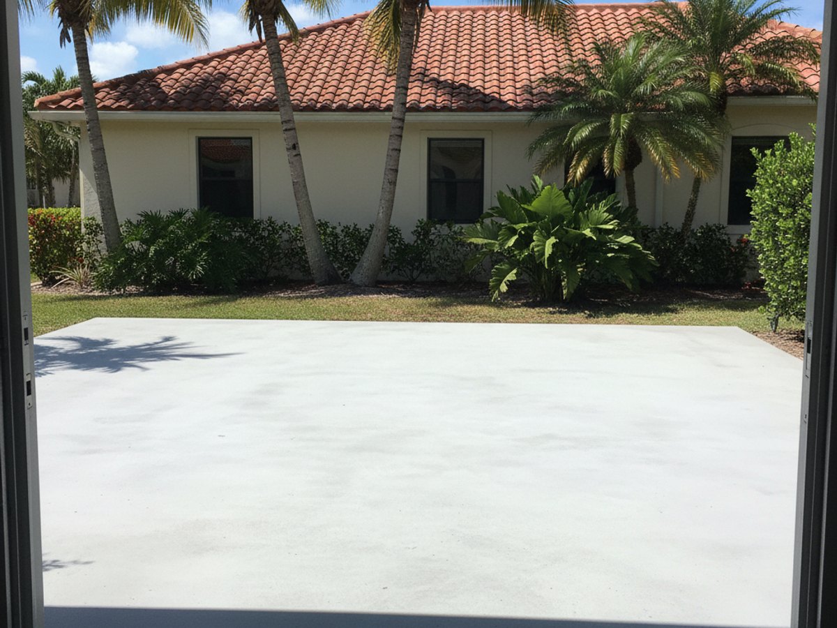 Stamped Concrete completed by New Look Concrete in Orlando, FL